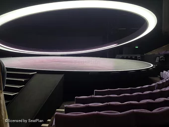 National Theatre - Olivier Stalls F46 view from seat photo