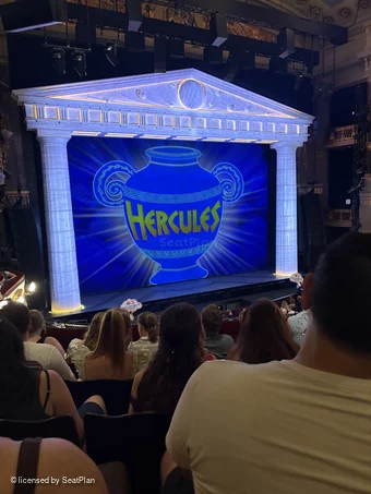 Theatre Royal Drury Lane Royal Circle E41 view from seat photo