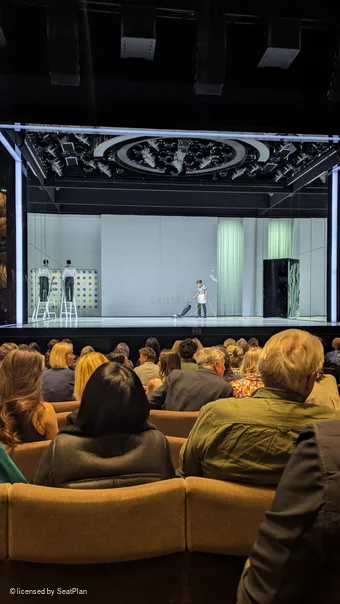 National Theatre - Lyttelton Stalls K22 view from seat photo