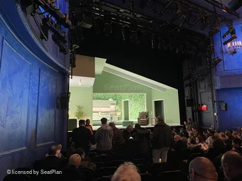 Hayes Theater Orchestra N13 view from seat photo