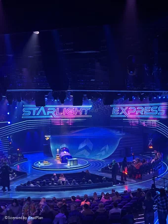 Wembley Park Theatre Locomotive Seats W54 view from seat photo