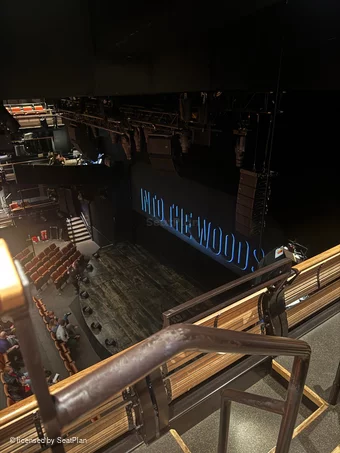 Bridge Theatre Gallery 2 B7 view from seat photo