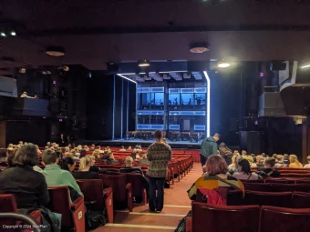 Peacock Theatre Stalls W9 view from seat photo