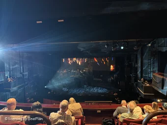 Peacock Theatre Dress Circle E9 view from seat photo