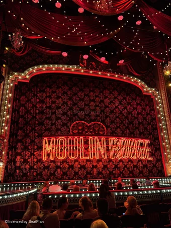 Piccadilly Theatre Stalls H21 view from seat photo