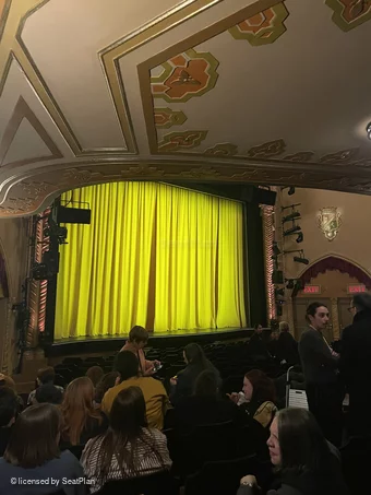 Golden Theatre Orchestra O11 view from seat photo