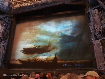 Sondheim Theatre Stalls G9 view from seat photo