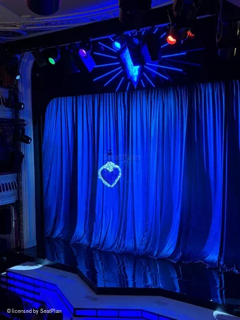 Criterion Theatre Dress Circle F8 view from seat photo