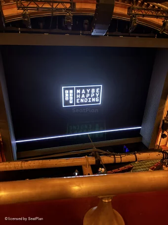 Belasco Theatre Balcony A101 view from seat photo