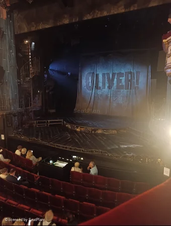 Gielgud Theatre Dress Circle A8 view from seat photo