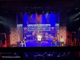 Arts Theatre Circle A9 view from seat photo