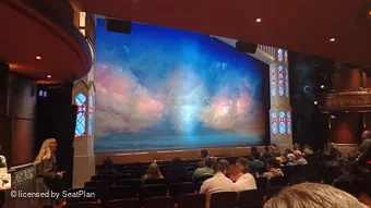 Prince of Wales Theatre Stalls N45 view from seat photo