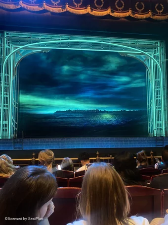 London Coliseum Stalls F25 view from seat photo