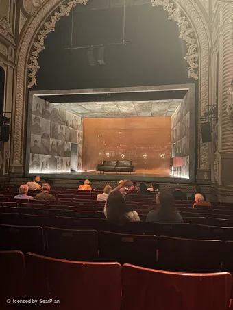 Lyric Hammersmith Stalls N5 view from seat photo