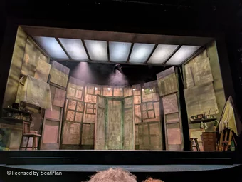 Charing Cross Theatre Stalls E8 view from seat photo