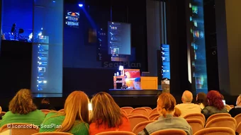 Noel Coward Theatre Stalls K21 view from seat photo