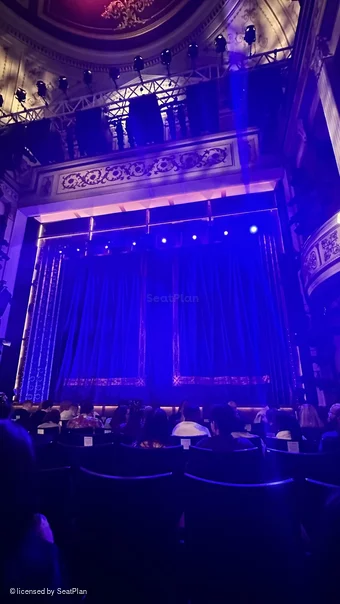 Vaudeville Theatre Stalls G14 view from seat photo