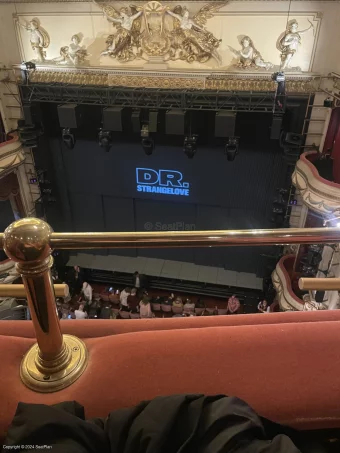 Noel Coward Theatre Balcony A7 view from seat photo