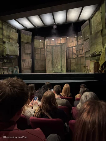 Charing Cross Theatre Stalls F2 view from seat photo