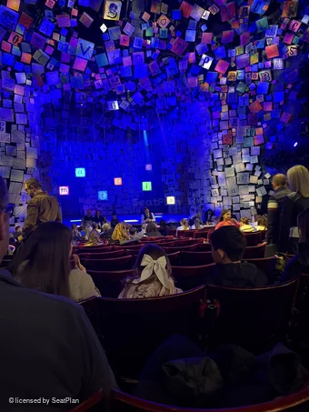 Cambridge Theatre Stalls P21 view from seat photo