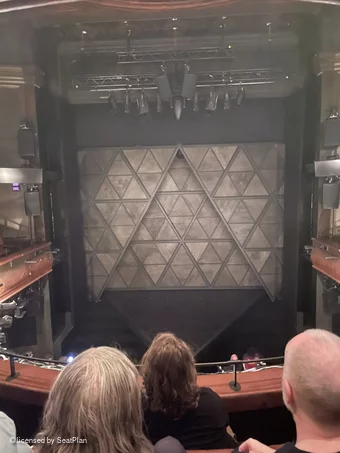 Royal Court Theatre Circle C11 view from seat photo