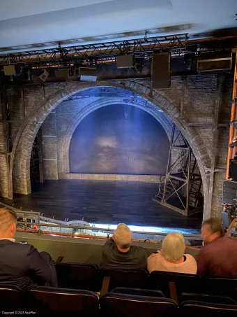 Lunt-Fontanne Theatre Front Mezzanine D12 view from seat photo