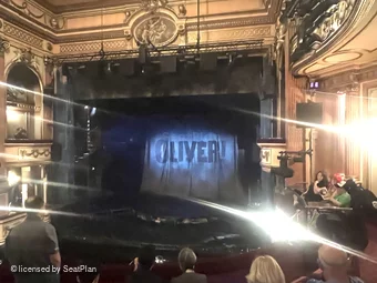 Gielgud Theatre Dress Circle D9 view from seat photo
