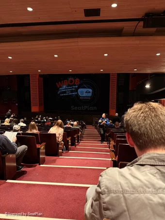 Marquis Theatre Orchestra X2 view from seat photo