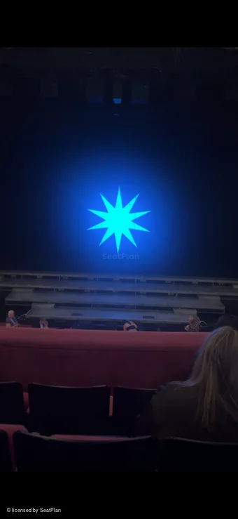 London Palladium Royal Circle D22 view from seat photo