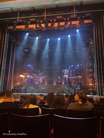 Vaudeville Theatre Stalls F13 view from seat photo