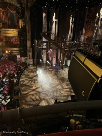 Richard Rodgers Theatre Box G 1 1 view from seat photo