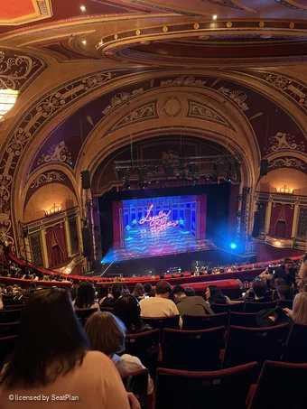 Liverpool Empire Circle S60 view from seat photo