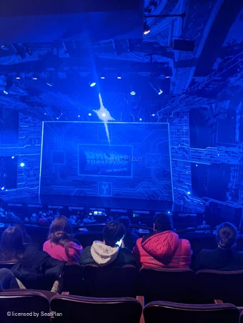 Winter Garden Theatre Mezzanine E115 view from seat photo