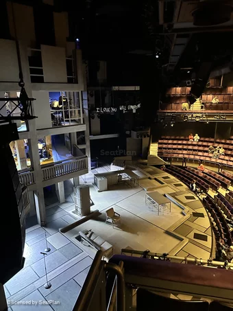 Gillian Lynne Theatre Circle C21 view from seat photo