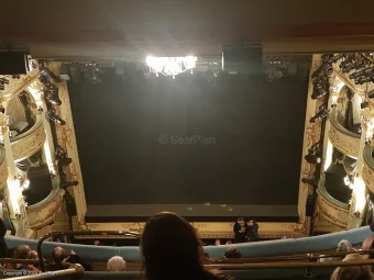 Wyndham's Theatre Grand Circle H15 view from seat photo