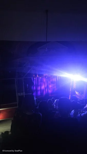 Vaudeville Theatre Upper Circle H1 view from seat photo