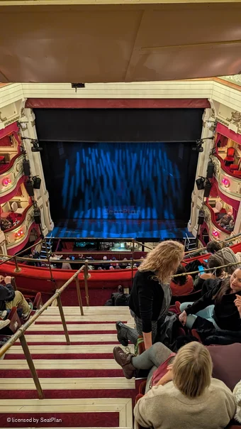 Theatre Royal Brighton Gallery F12 view from seat photo