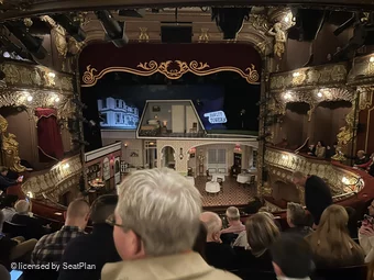 Apollo Theatre Dress Circle F20 view from seat photo