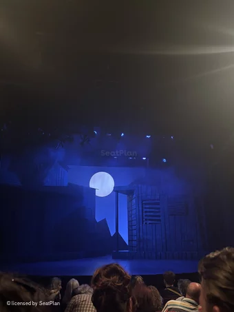 Charing Cross Theatre Stalls H10 view from seat photo