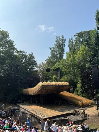 Regent's Park Open Air Theatre Upper Left O20 view from seat photo
