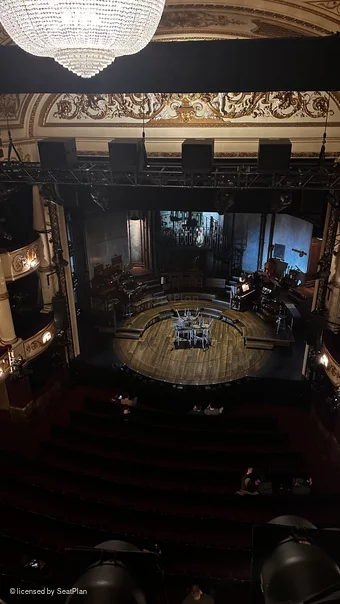Lyric Theatre Balcony H14 view from seat photo