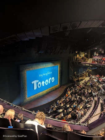 Gillian Lynne Theatre Circle D68 view from seat photo