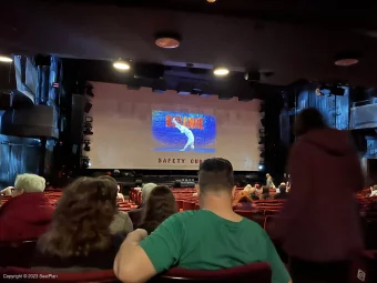 Peacock Theatre Stalls V26 view from seat photo