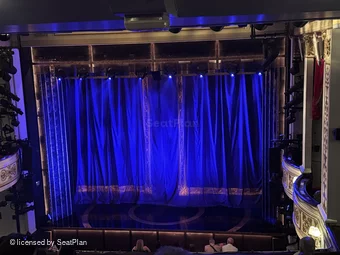 Vaudeville Theatre Dress Circle H18 view from seat photo