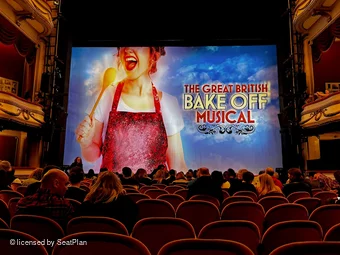 Noel Coward Theatre Stalls N14 view from seat photo