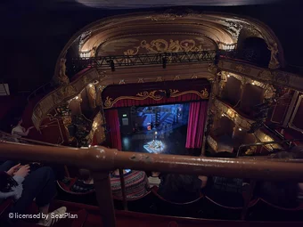 Apollo Theatre Balcony D20 view from seat photo