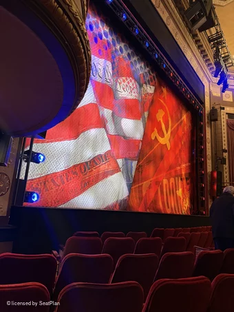 Imperial Theatre Orchestra D15 view from seat photo