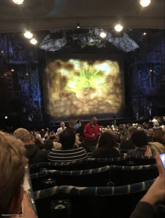 Apollo Victoria Theatre Stalls ZB35 view from seat photo