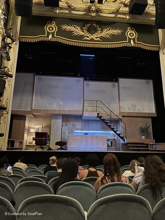 Wyndham's Theatre Stalls J18 view from seat photo