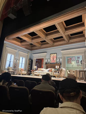 Samuel J. Friedman Theatre Orchestra C118 view from seat photo